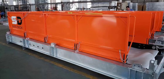 قیمت خوب مواد کششی Cantideck 4200mm عرض ساختمانی پلتفرم بارگذاری MLP4200 آنلاین