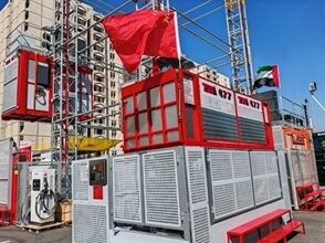 قیمت خوب SC160/160 بلندکن مواد ساختمانی دو ستونی، بلندکن مسافرتی 30 آنلاین