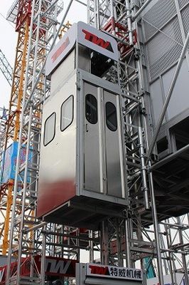 15kW 250m 40m / Min ساختمان سایت بلند برای مواد با اینورتر فرکانس