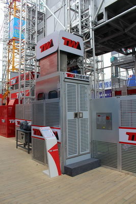 Q355B فولاد ساختمان سایت بلند 15kw ساختمان آسانسورها آسانسورها