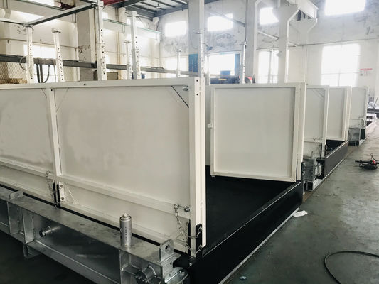 حداکثر بارگذاری 5 تن جرثقیل عرض عرشه بارگذاری 2200mm برای مقابله