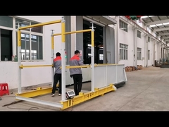 عرشه بارگیری مواد قابل باز کردن با محدودیت وزن برای سایت ساختمانی بلند